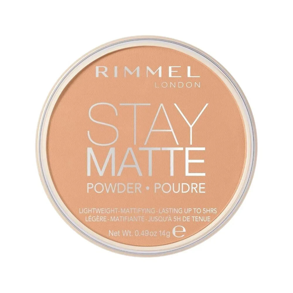 Rimmel London 016 Deep Beige Stay Matte Lightweight Mattifying Powder 0.49 Oz